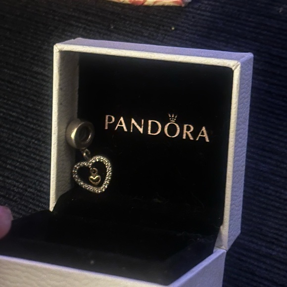 Retired pandora charm- dancing heart. - Picture 2 of 2